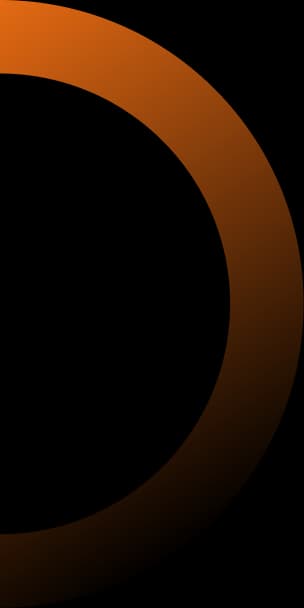 Elemento decorativo laranja