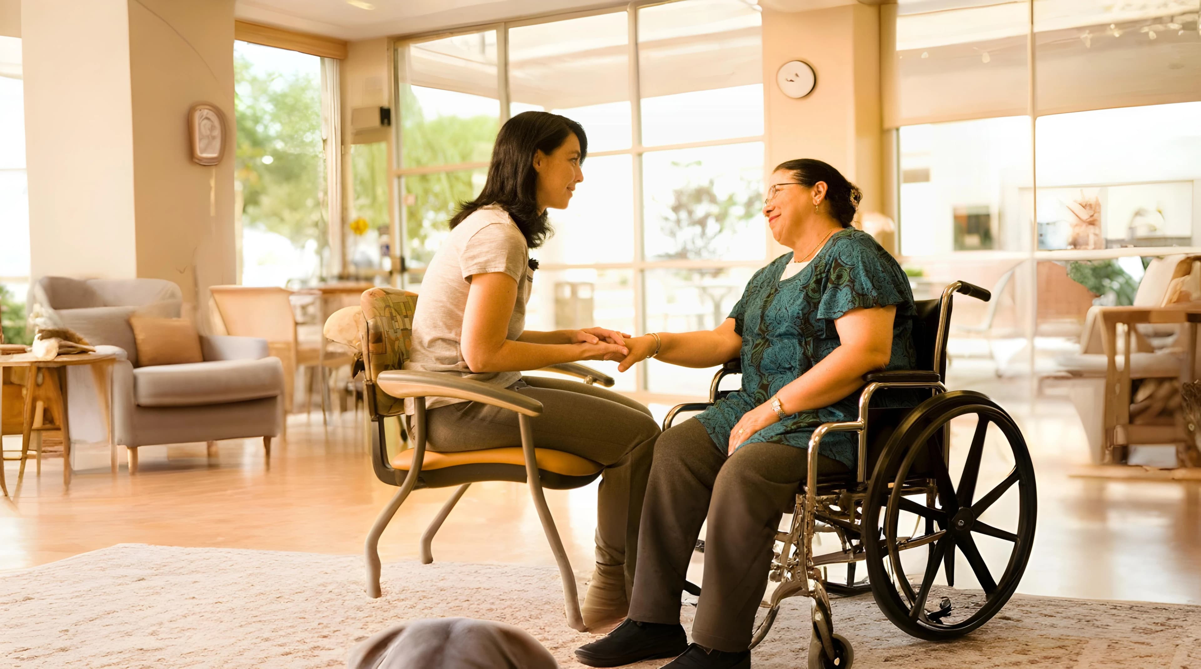 Paciente em casa de repouso